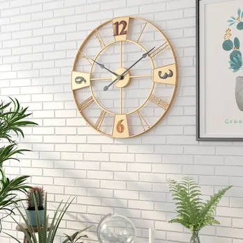 Iskandinav Minimalist kuvars duvar saati yaratıcı Trend High-end Modern Minimalist saat ışık lüks oturma odası duvar saati