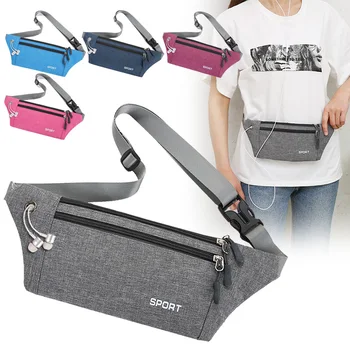 Kadın Rahat Spor Bel Çantası bel çantası askılı çanta Seyahat Kemer Telefonu Çanta Moda Spor Cüzdan